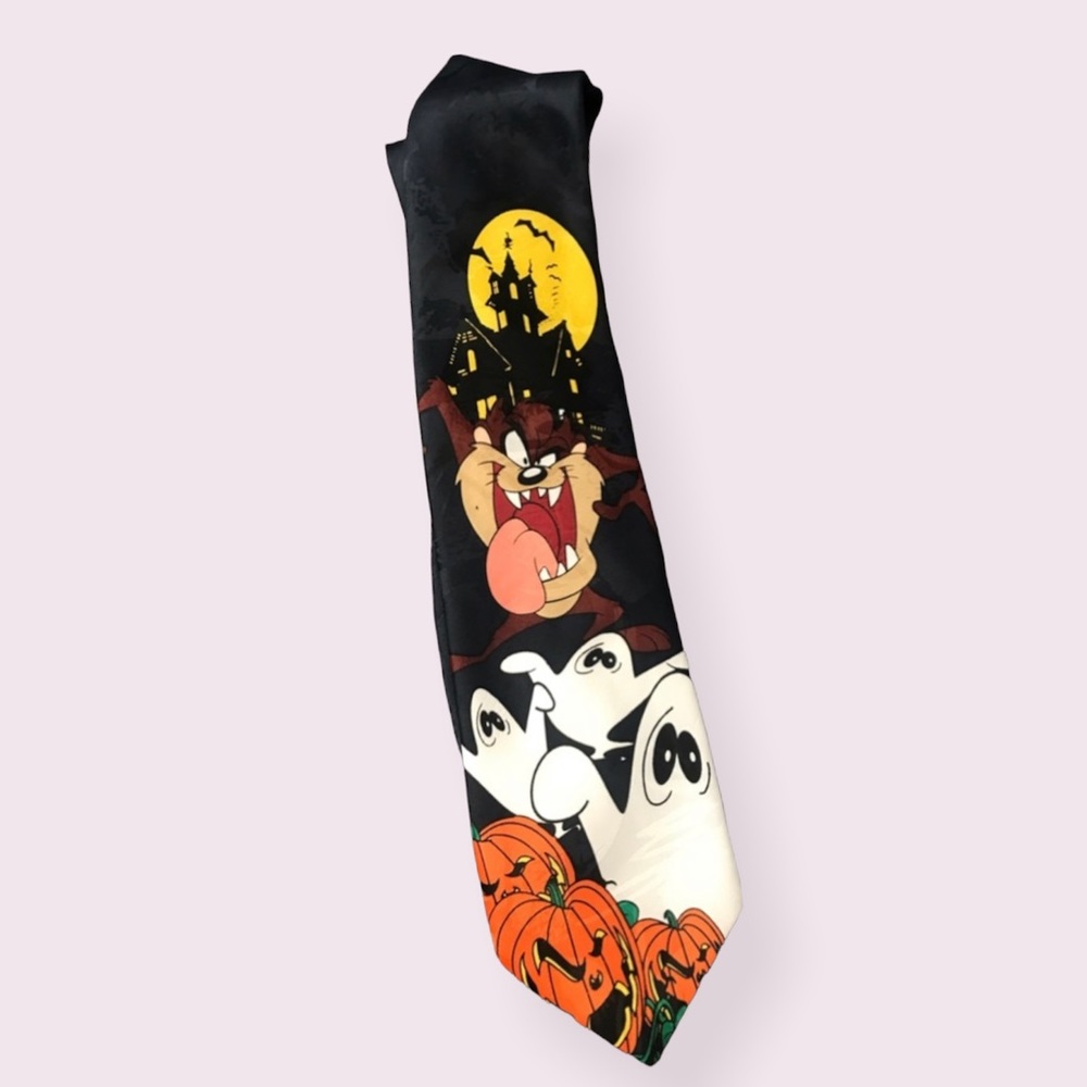 Tasmanian Devil Halloween Mens Tie